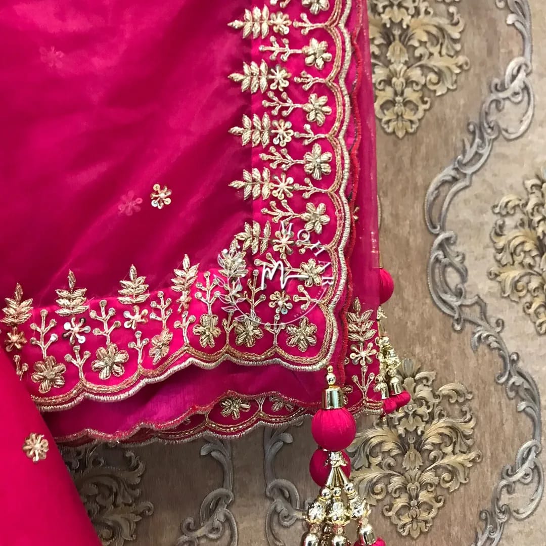 Magenta Pink Lehenga Choli – Mohar